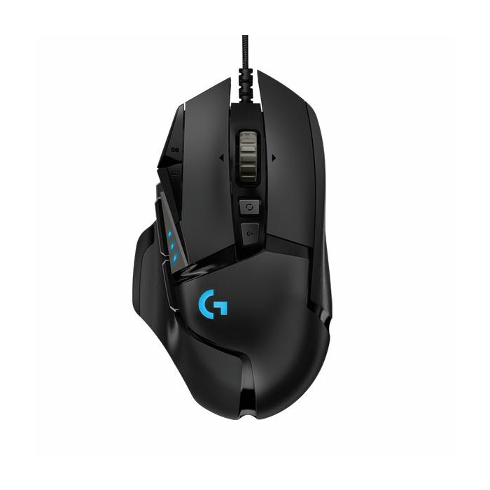 Logitech G502 HERO gaming miš, crni