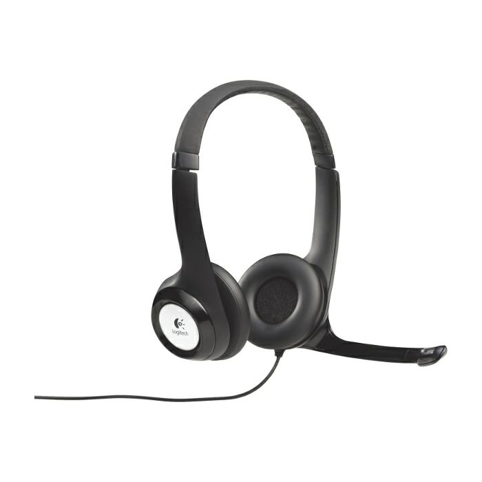 Logitech H390 slušalice s mikrofonom, USB, crna