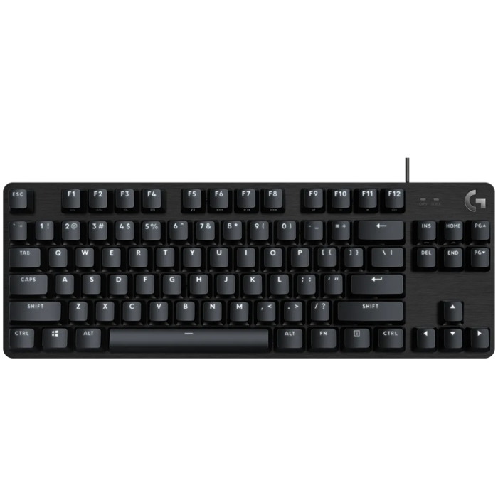 LOGITECH G413 TKL SE Corded Mechanical Gaming Keyboard - BLACK - US INTL - USB - TACTILE
