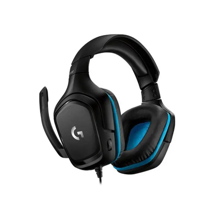 Logitech gaming headset USB G432 7.1 Leatherette Blue