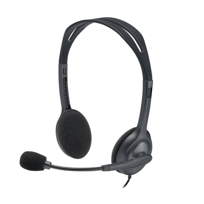 Logitech H111 Stereo Headphones On Ear