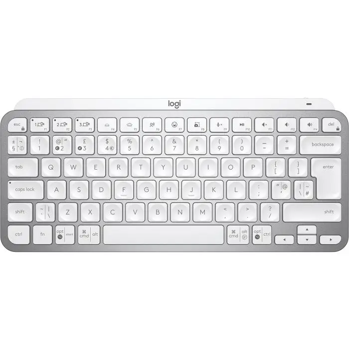 Logitech keyboard MX Keys Mini, white color, SLO Mr.