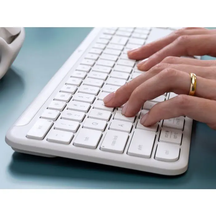 Logitech keyboard Signature Slim K950, graphite, SLO Mr. White