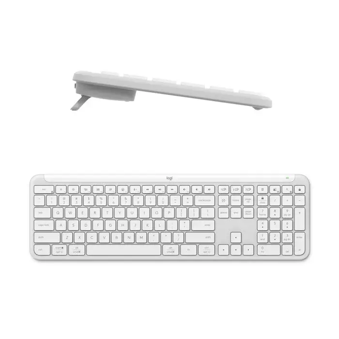 Logitech keyboard Signature Slim K950, graphite, SLO Mr. White