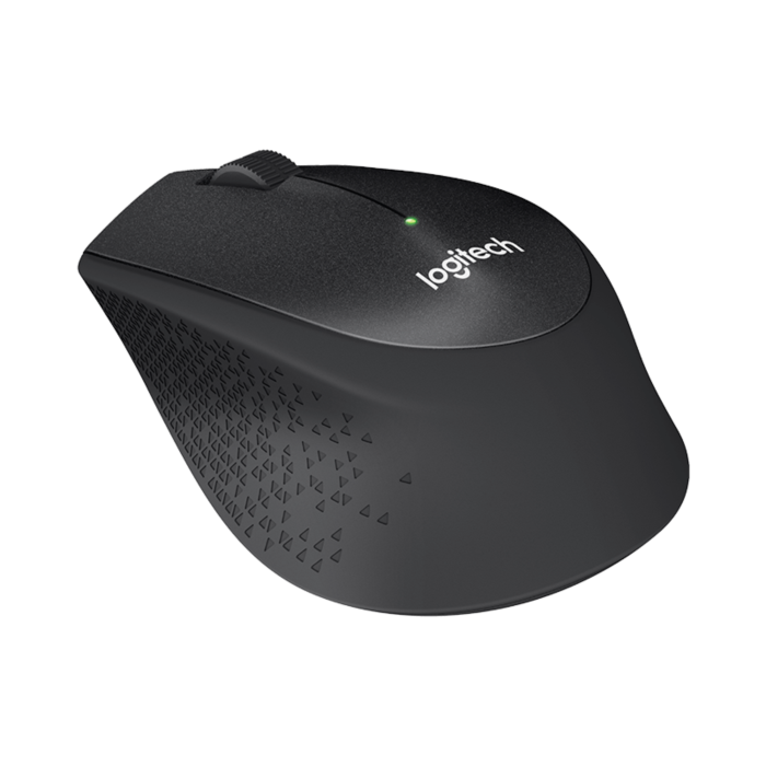 Logitech M330 Silent Plus wireless mouse, black