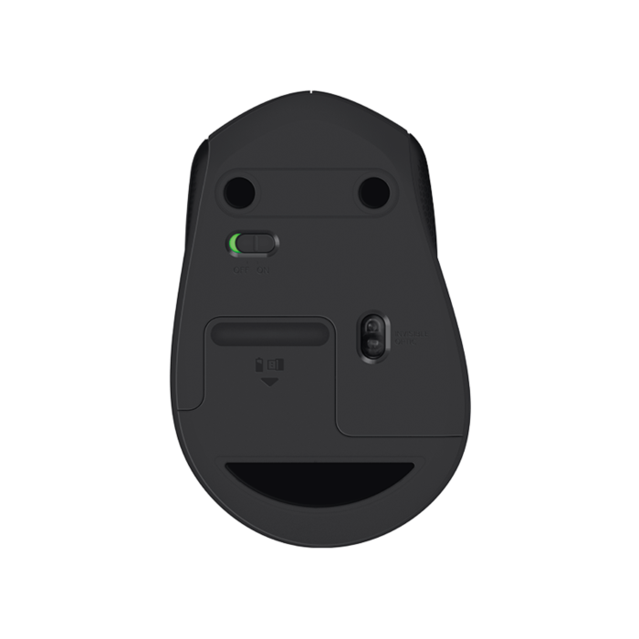 Logitech M330 Silent Plus wireless mouse, black