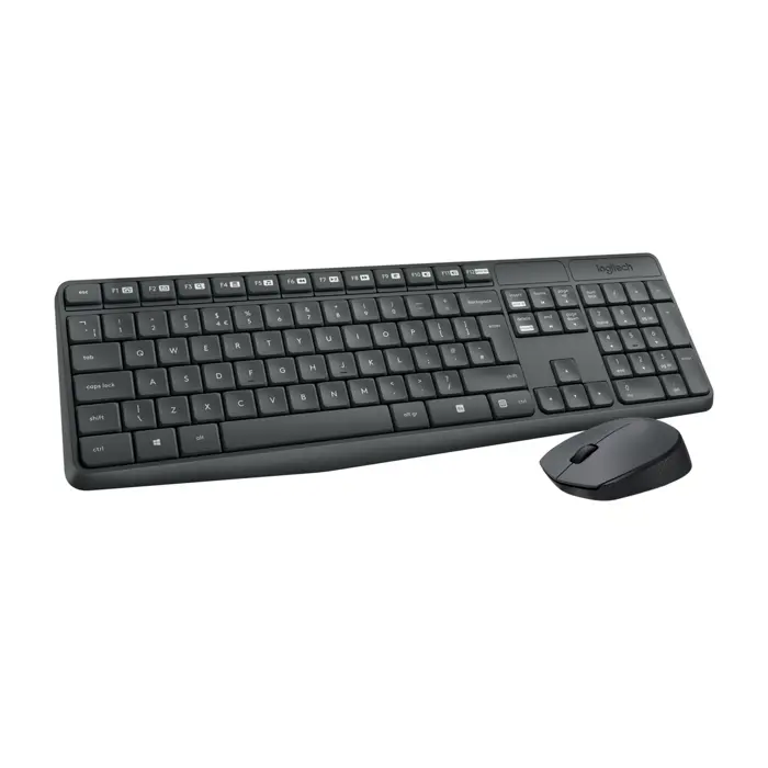 Logitech MK235 - tastatur og mus-sat -