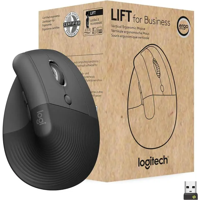 Logitech Mouse Lift for Business, graphite OEM