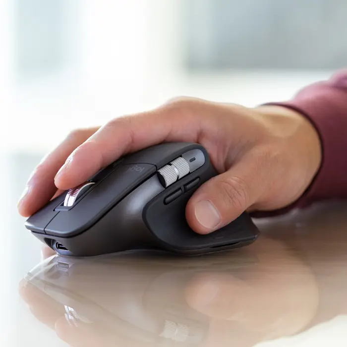 Logitech MX Keys combo for Business Gen 2 keyboard Mouse included Office RF Wireless + Bluetooth QWERTY US International Graphite