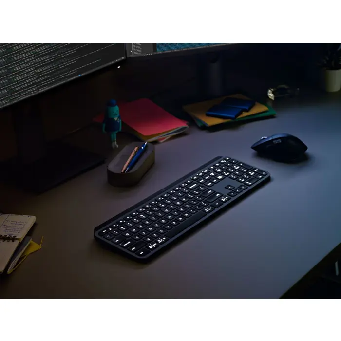 Logitech MX Keys - tastatur - QWERTY -
