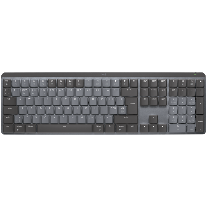 LOGITECH MX Mechanical Bluetooth Illuminated Keyboard - GRAPHITE - US INTL - TACTILE
