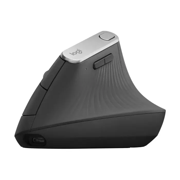 Logitech MX Vertical Advanced Ergonomic bežični optički miš, USB, grafit (910-005448)