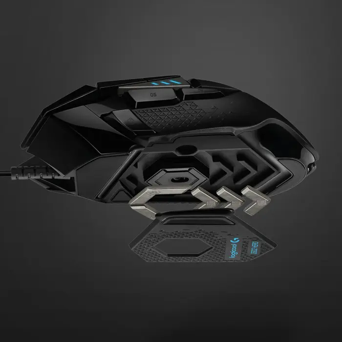 LOGITECH OPTICAL USB MOUSE G502 BLACK 910-005470