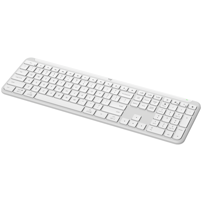 LOGITECH SIGNATURE SLIM WIRELESS KEYBOARD K950 - OFF WHITE - US INTL - 2.4GHZ/BT - INTNL-973