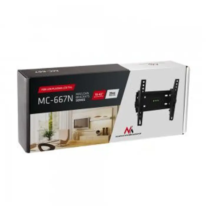 Maclean MC-667 TV mount 106.7 cm (42") Black