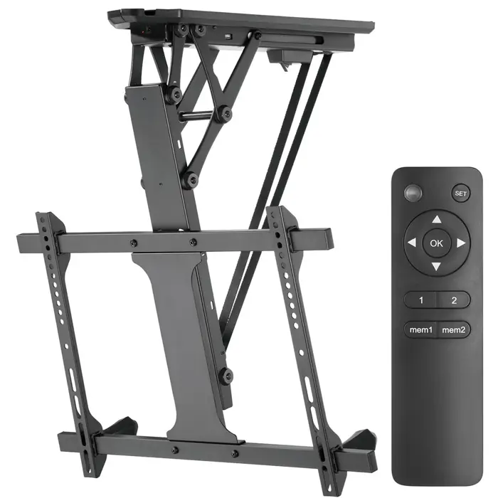 Maclean MC-880 Electric Ceiling TV Mount, 32"-70" 35kg max + Remote Control max VESA 600x411