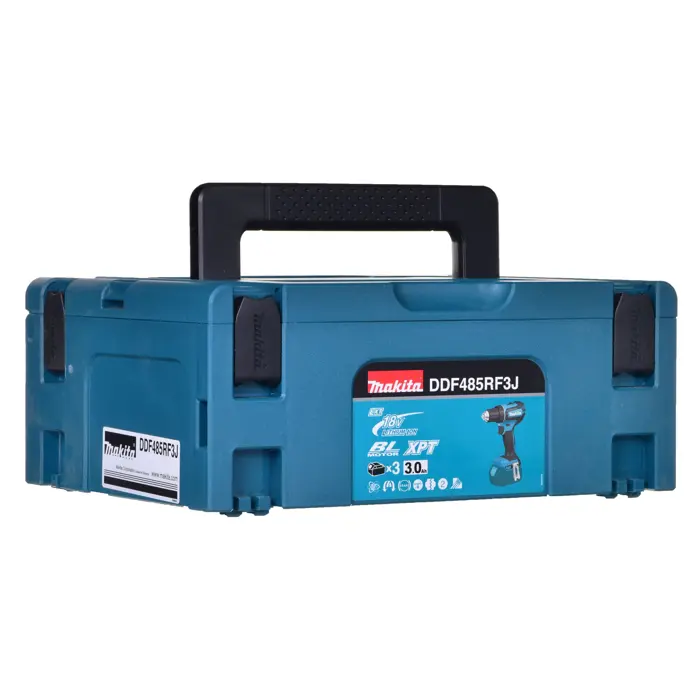 MAKITA DDF485RF3J Cordless Drill 3x 18V 3Ah