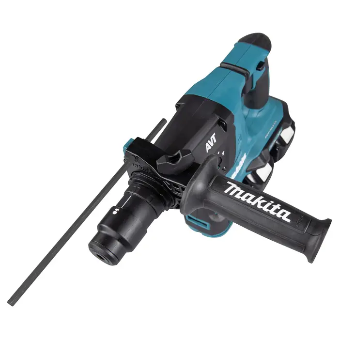 Makita Hammer Drill 2x18V DHR281PT2J 2.9J 2x5.0Ah BL + handle