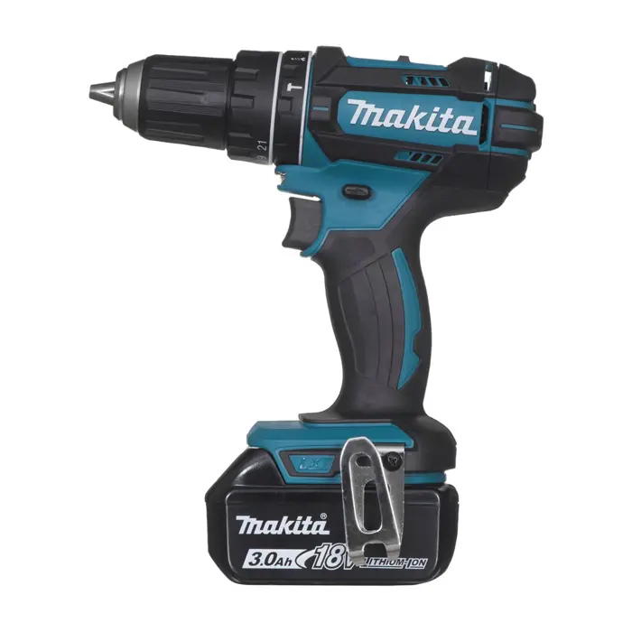 MAKITA IMPACT DRILL DRIVER 18V 62/36Nm 2 x 3.0Ah LI-ION CASE MAKPAC DHP482RFJ