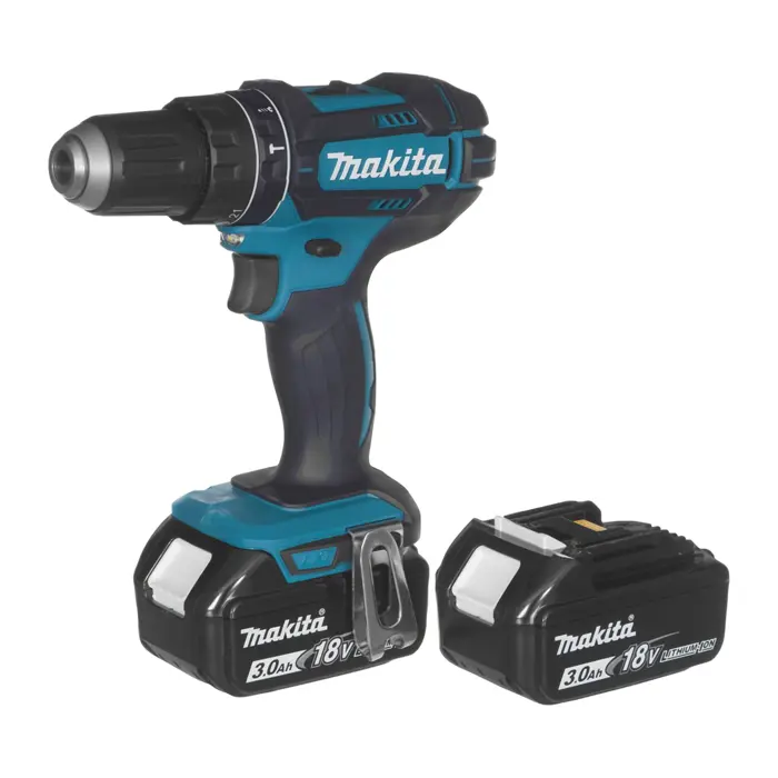 MAKITA IMPACT DRILL DRIVER 18V 62/36Nm 2 x 3.0Ah LI-ION CASE MAKPAC DHP482RFJ