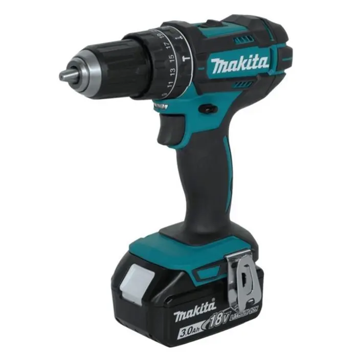 MAKITA IMPACT DRILL DRIVER 18V 62/36Nm 2 x 3.0Ah LI-ION CASE MAKPAC DHP482RFJ