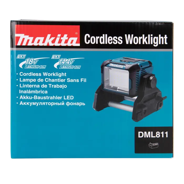 MAKITA LAMP 18V/14,4V DML811 LED 1800lx/3000lm +AC POWER