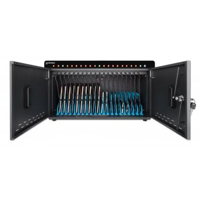 MANHATTAN 20-PORT USB-C DESKTOP CHARGING CABINET -