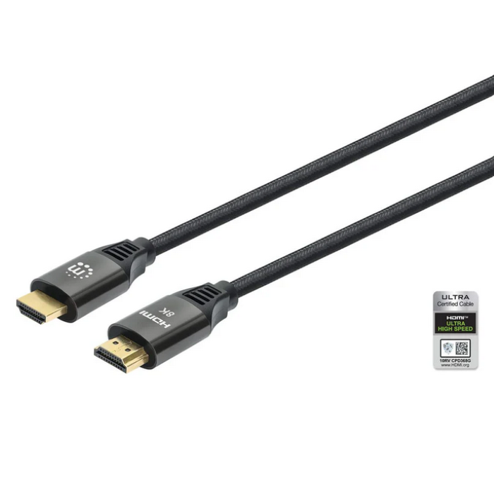 Manhattan kabel HDMI M/M, 8K@120Hz,Eth,48G,3m,crni