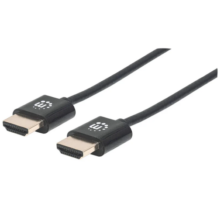Manhattan kabel slim HDMI M/M, 4K@60Hz,eth,3m,crni