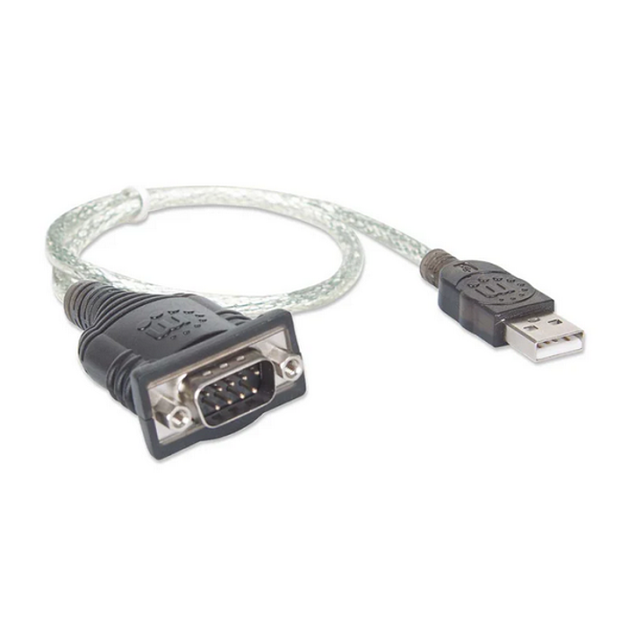 Manhattan kabel USB/RS232, AM/DB9M, 45 cm