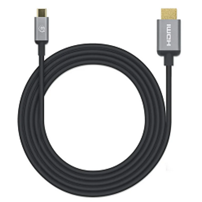 Manhattan USB-C na HDMI adapter kabel 4K@30Hz, 2m
