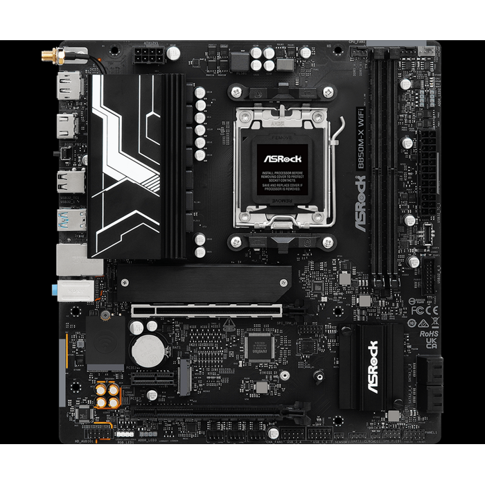 Matična ASROCK B850M-X WiFi, DDR5, S.AM5