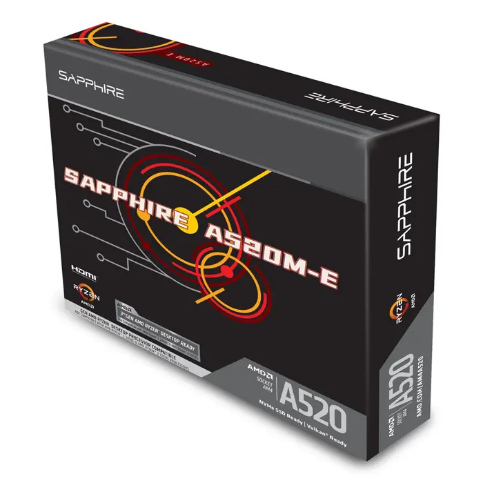 Matična ploča SAPPHIRE A520M-E, 2xDDR4, S.AM4