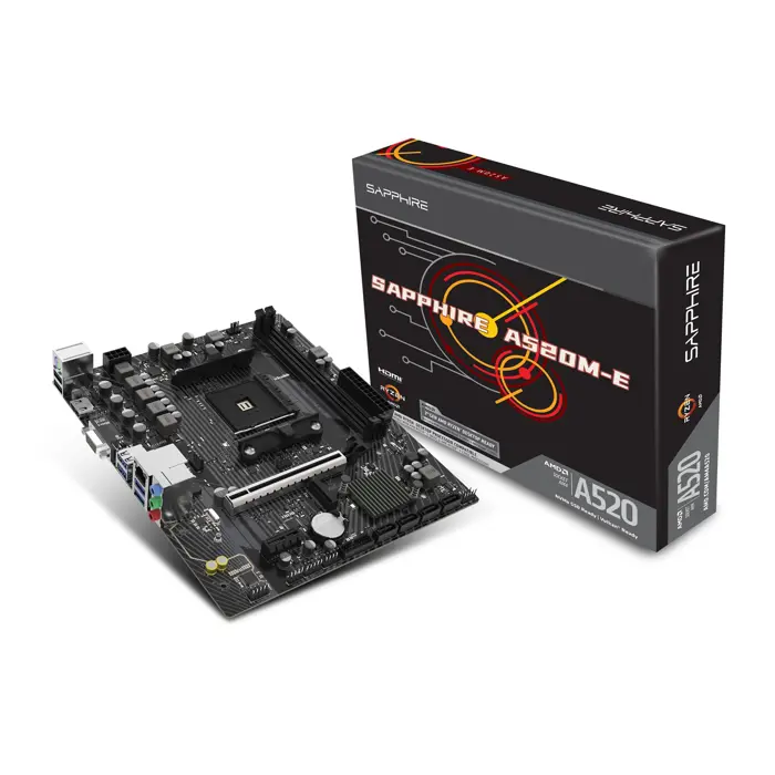 Matična ploča SAPPHIRE A520M-E, 2xDDR4, S.AM4