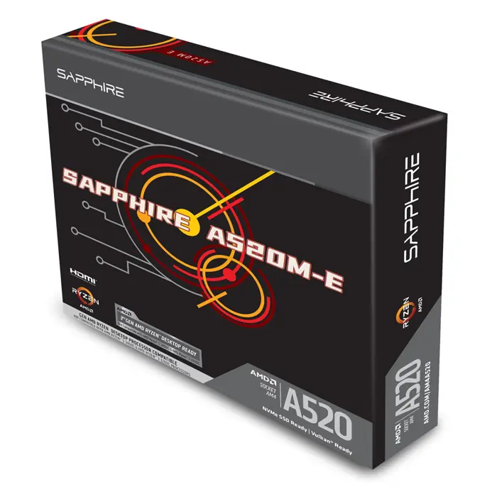 Matična ploča SAPPHIRE A520M-E, 2xDDR4, S.AM4
