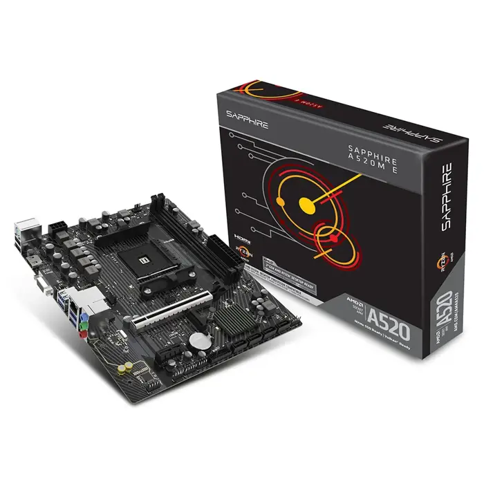 Matična ploča SAPPHIRE A520M-E, 2xDDR4, S.AM4