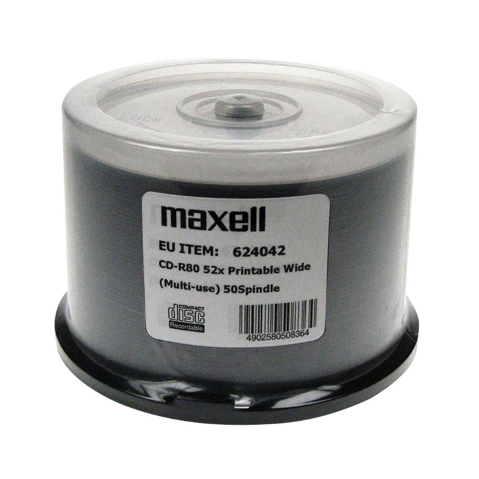 Maxell CD-R 52x, 700MB 50 kom spindle, printabilni
