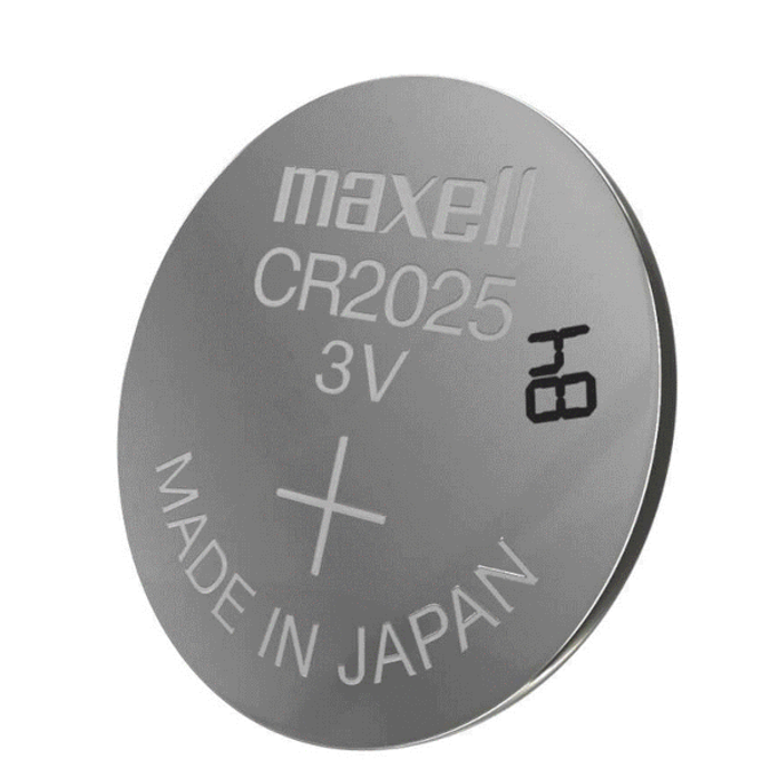 Maxell lit. dugm. baterija CR2025, 2 kom