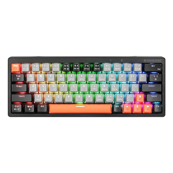 Mechanical keyboard Tracer GAMEZONE EVO1 HOT SWAP 63 (Grey) TRAKLA47297