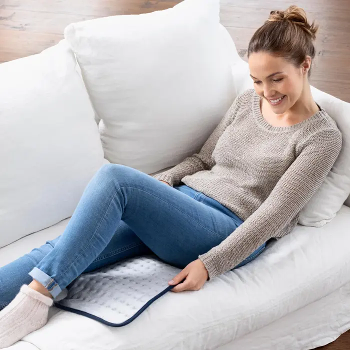 Medisana HP 405, heating pad (white/blue, 30 x 40 cm)