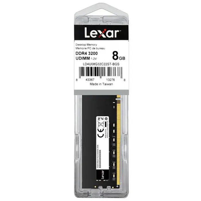 Memorija Lexar DDR4 8GB 288 PIN U-DIMM 3200Mhz, CL22