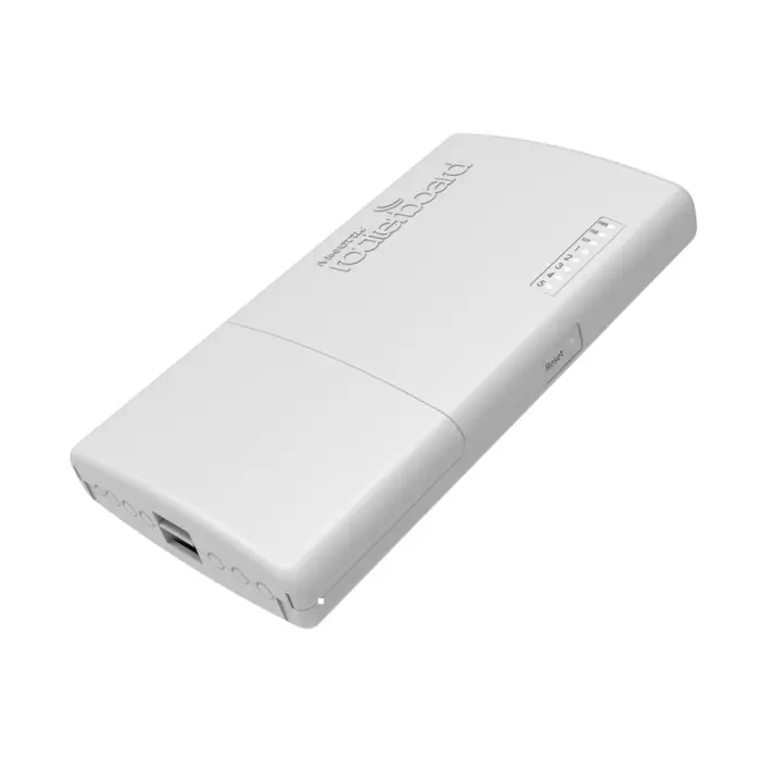 Mikrotik RB960PGS-PB (PowerBox Pro), 800MHz CPU, 128MB RAM, 5×Gigabit LAN (4×PoE out), SFP cage, RouterOS L4, vanjsko kućište, PSU, PoE, mounting set
