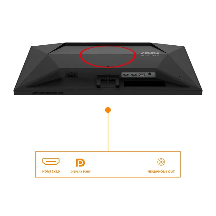 Monitor AOC 62.2cm (24.5") 25G4SRE
