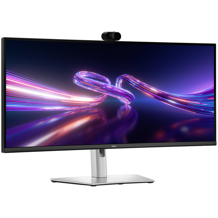 Monitor Dell 34 P3426WEV Curved, 3440x1440, WQHD, 100 Hz, IPS Antiglare, 21:9, 1500:1, 350 cd/m2, 8ms/5ms, 178/178, DP, HDMI, 2xUSB-C (DP/PD), USB-B, 3xUSB A, RJ-45, Cam, Tilt, Swivel, Slant, Height A