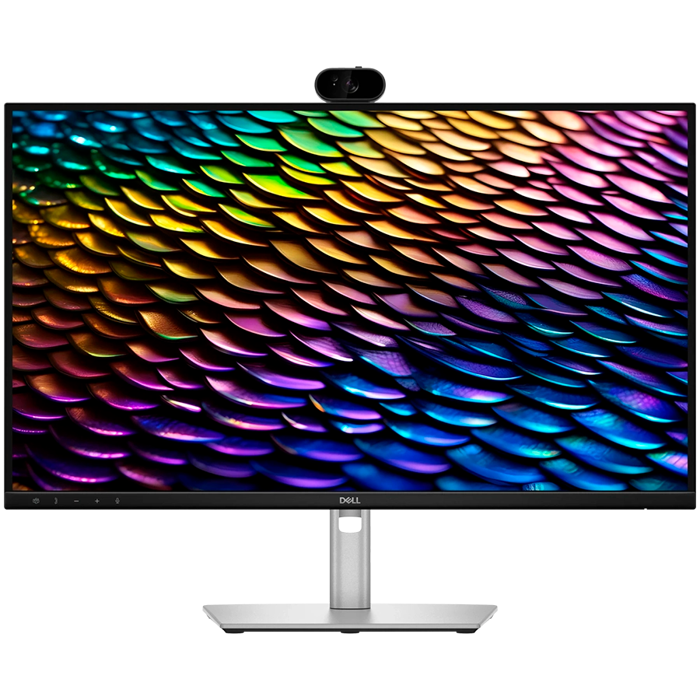 Monitor Dell Pro 27 P2726DEV, 2560x1440, QHD, 100 Hz, IPS Antiglare, 16:9, 1500:1, 350 cd/m2, 8 ms/5 ms, 178/178 ,2xDP, HDMI, 2xUSB-C, 3xUSB-A, 1xUSB-B, RJ-45, Cam, Tilt, Swivel, Pivot, Height Adjust,