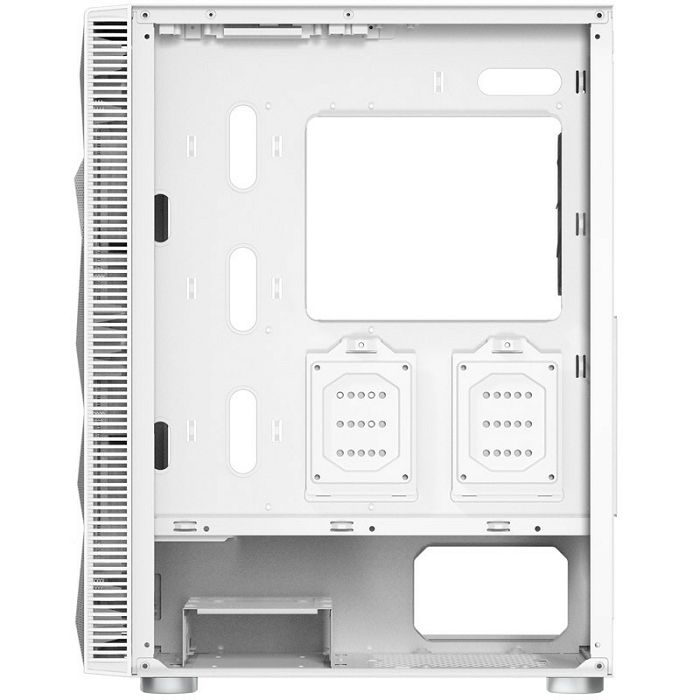 Montech X3 Mesh Midi-Tower, RGB, Tempered Glass - white X3 MESH WH