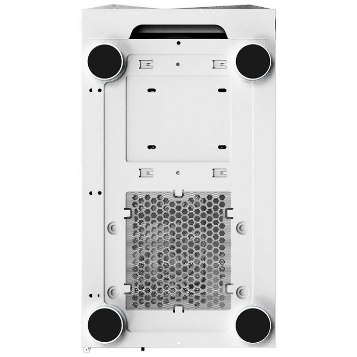 Montech X3 Mesh Midi-Tower, RGB, Tempered Glass - white X3 MESH WH