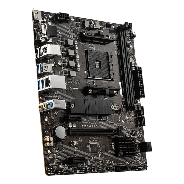 MSI A520M PRO Socket AM4 micro ATX
