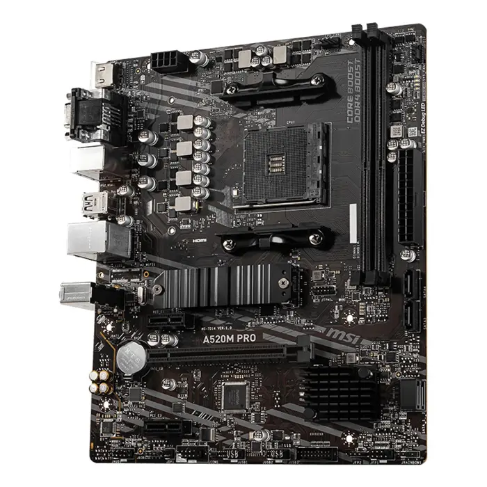 MSI A520M PRO Socket AM4 micro ATX