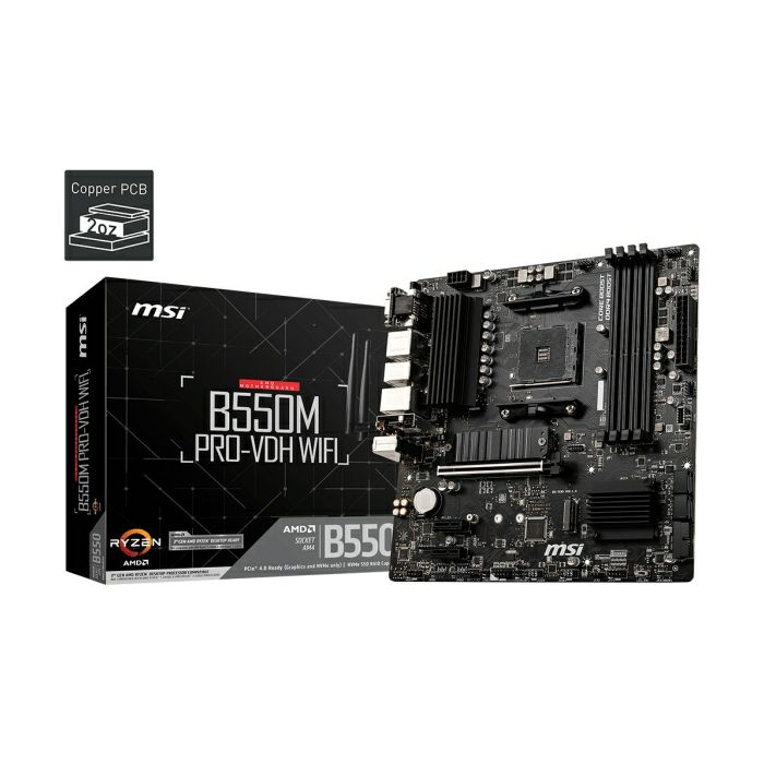 MSI B550M PRO-VDH WIFI, AM4, mATX